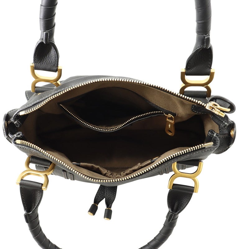 クロエ ショルダーバッグ マーシー カーフスキン Chloe 2wayショルダーバッグ 黒