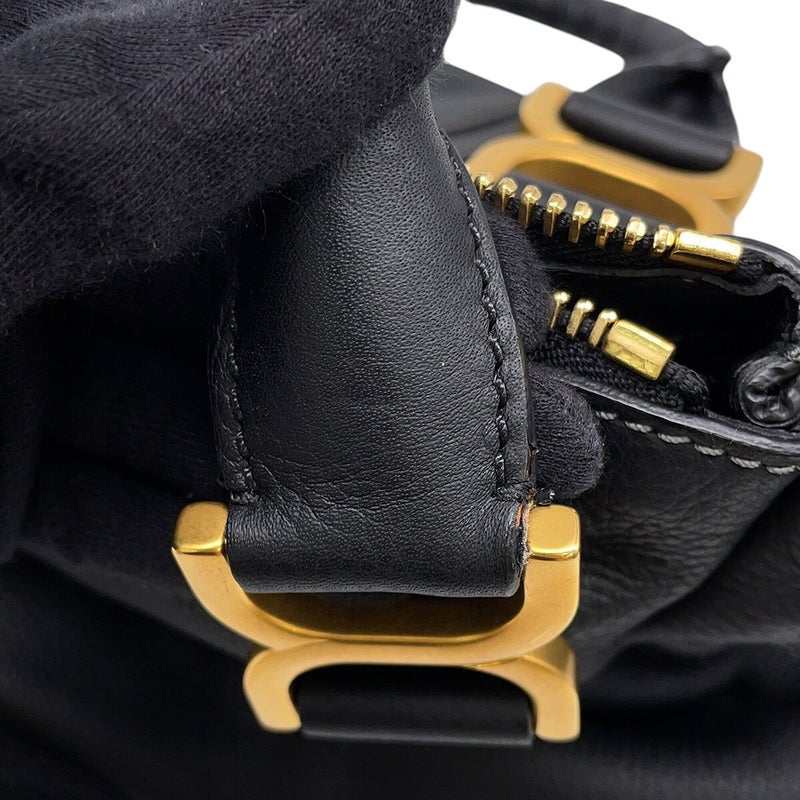 クロエ ショルダーバッグ マーシー カーフスキン Chloe 2wayショルダーバッグ 黒