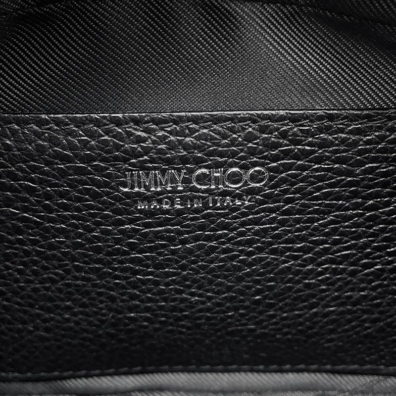 ジミーチュウ ショルダーバッグ スター スタッズ レザー JIMMY CHOO バッグ 黒