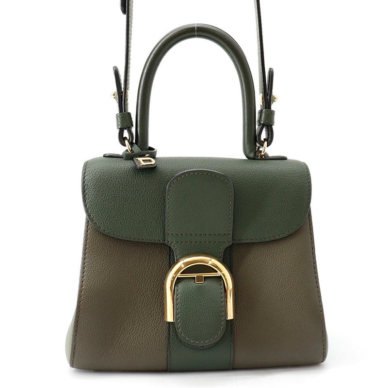 デルヴォー ハンドバッグ ブリヨン ミニ レザー AA0406 Delvaux 2wayショルダーバッグ