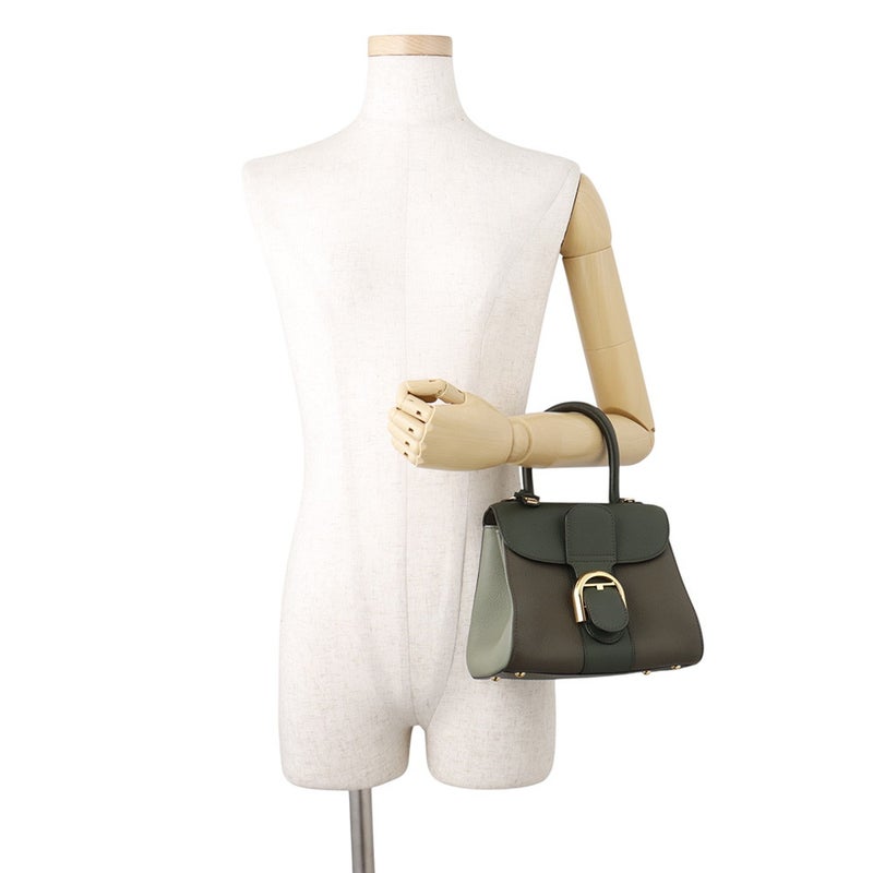 デルヴォー ハンドバッグ ブリヨン ミニ レザー AA0406 Delvaux 2wayショルダーバッグ