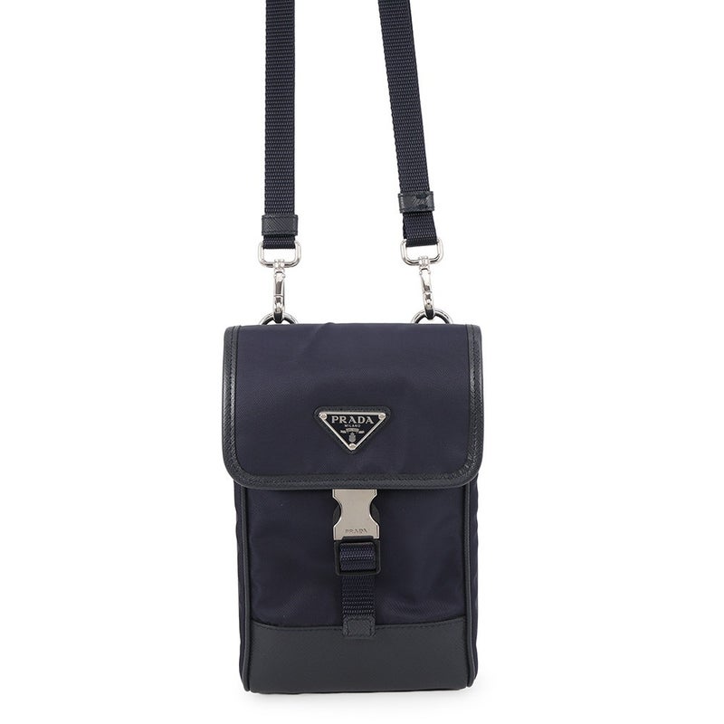 プラダ ショルダーバッグ Re-Nylon トライアングルロゴプレート スマートフォンケース ナイロン 2ZH109 PRADA