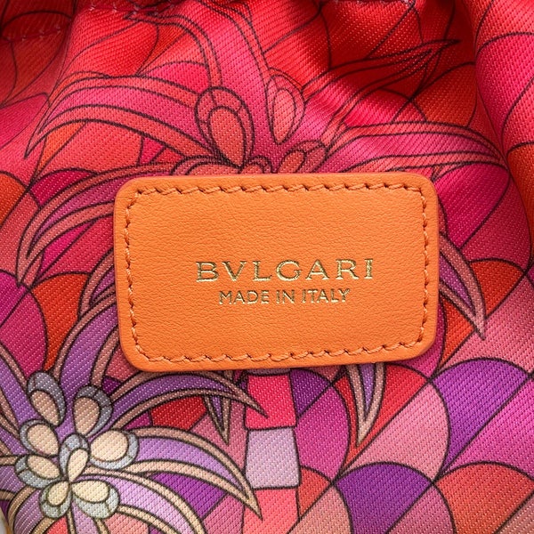 ブルガリ ショルダーバッグ セルペンティ フォーエバー バケットバッグ レザー ラタン BVLGARI