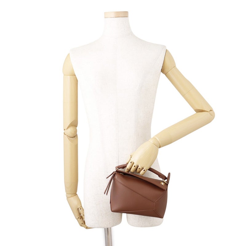 ロエベ ハンドバッグ パズルバッグ ミニ レザー スナ・フジタコラボ ハムスター A510P88X40 LOEWE ２wayショルダー