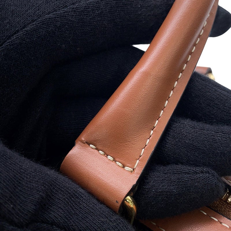 セリーヌ ハンドバッグ トリオンフ ミディアム ボストン PVC 121322 CELINE ２wayショルダー