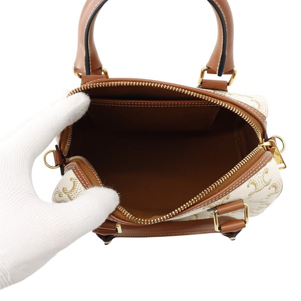 セリーヌ ハンドバッグ トリオンフ スモール ボストンバッグ 197582 CELINE 2wayショルダー