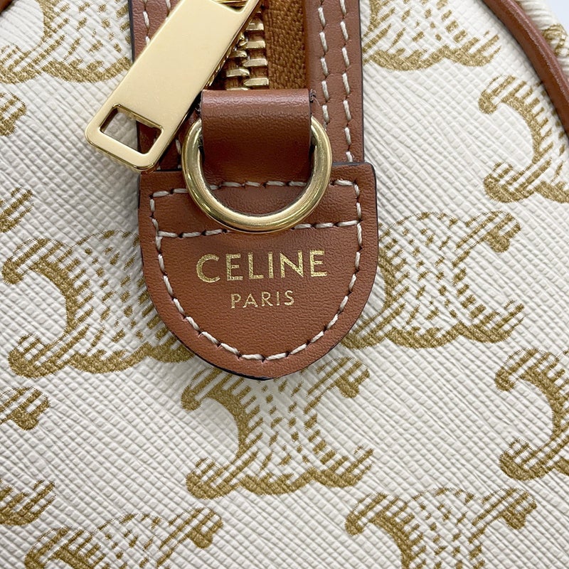 セリーヌ ハンドバッグ トリオンフ スモール ボストンバッグ 197582 CELINE 2wayショルダー