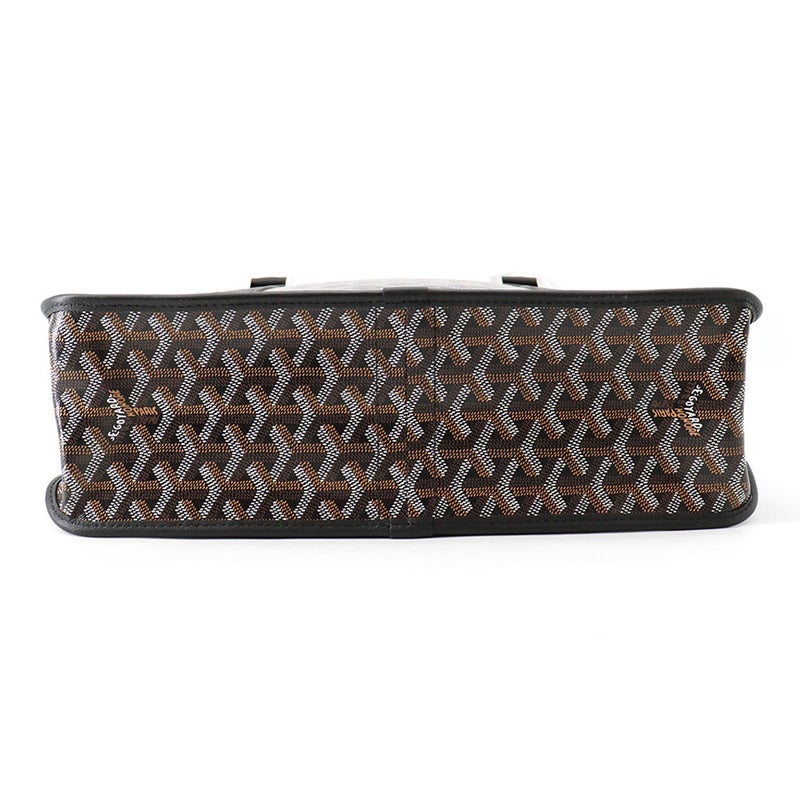 ゴヤール トートバッグ ブルゴーニュ PVC レザー BOURGOMMLTY01CL01P GOYARD メンズ 黒