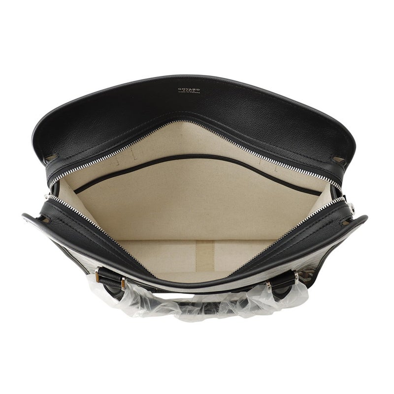 ゴヤール トートバッグ ブルゴーニュ PVC レザー BOURGOMMLTY01CL01P GOYARD メンズ 黒