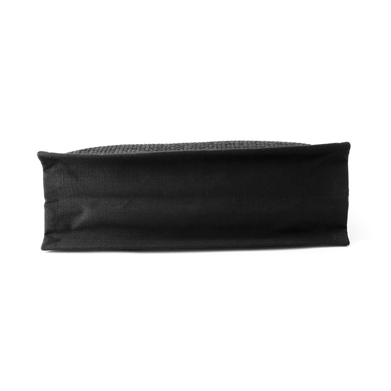 サンローランパリ トートバッグ リヴ・ゴーシュ ラージ ラフィア キャンバス 509415 2M21E SAINT LAURENT PARIS 黒
