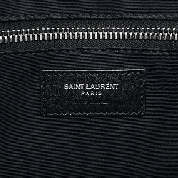 サンローランパリ トートバッグ リヴ・ゴーシュ ラージ ラフィア キャンバス 509415 2M21E SAINT LAURENT PARIS 黒