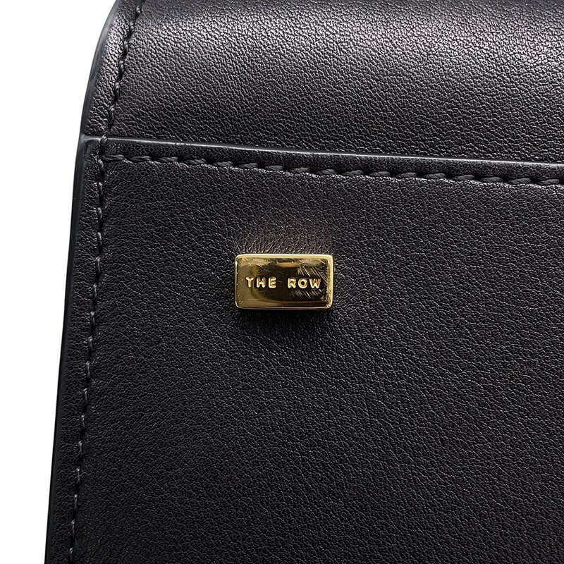ザ ロウ ハンドバッグ レザー ソフトマルゴー12 W1586 THE ROW 2way 黒