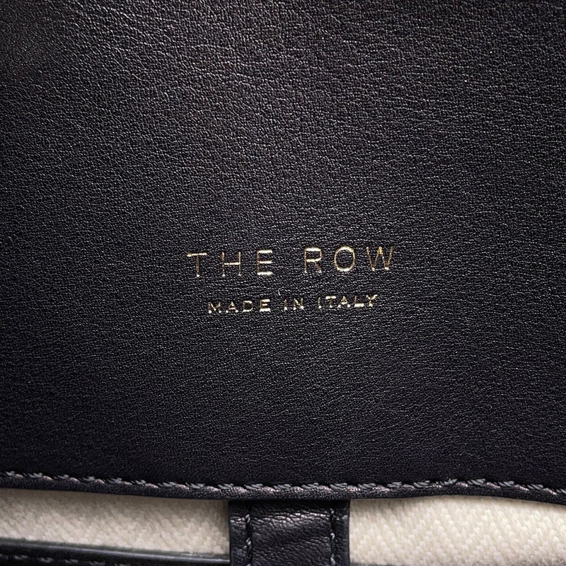 ザ ロウ ハンドバッグ レザー ソフトマルゴー12 W1586 THE ROW 2way 黒