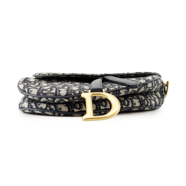 クリスチャン・ディオール ハンドバッグ オブリーク ミニ サドルバッグ キャンバス レザー M0447CTZQ Christian Dior