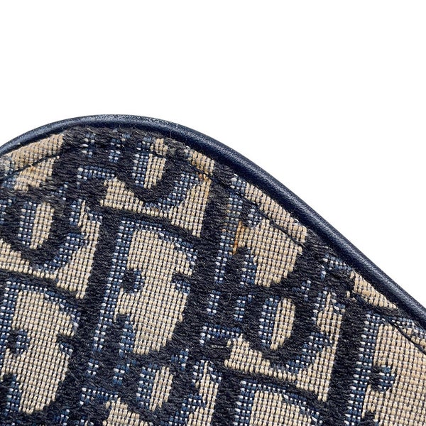 クリスチャン・ディオール ハンドバッグ オブリーク ミニ サドルバッグ キャンバス レザー M0447CTZQ Christian Dior