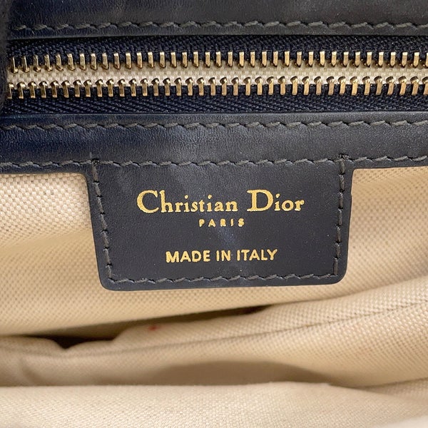 クリスチャン・ディオール ハンドバッグ オブリーク ミニ サドルバッグ キャンバス レザー M0447CTZQ Christian Dior