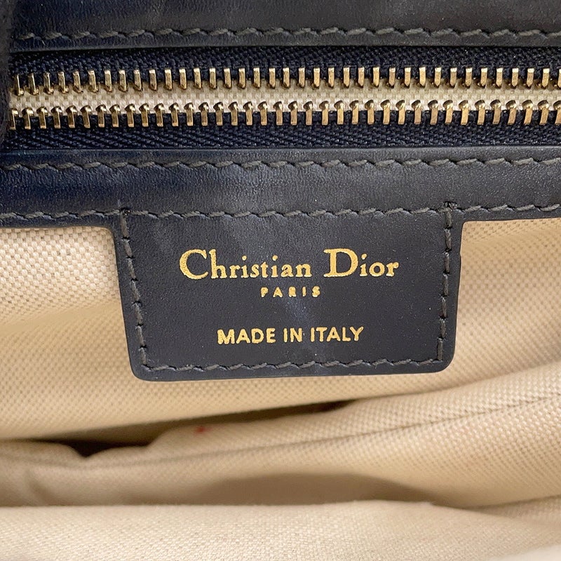 クリスチャン・ディオール ハンドバッグ オブリーク ミニ サドルバッグ キャンバス レザー M0447CTZQ Christian Dior