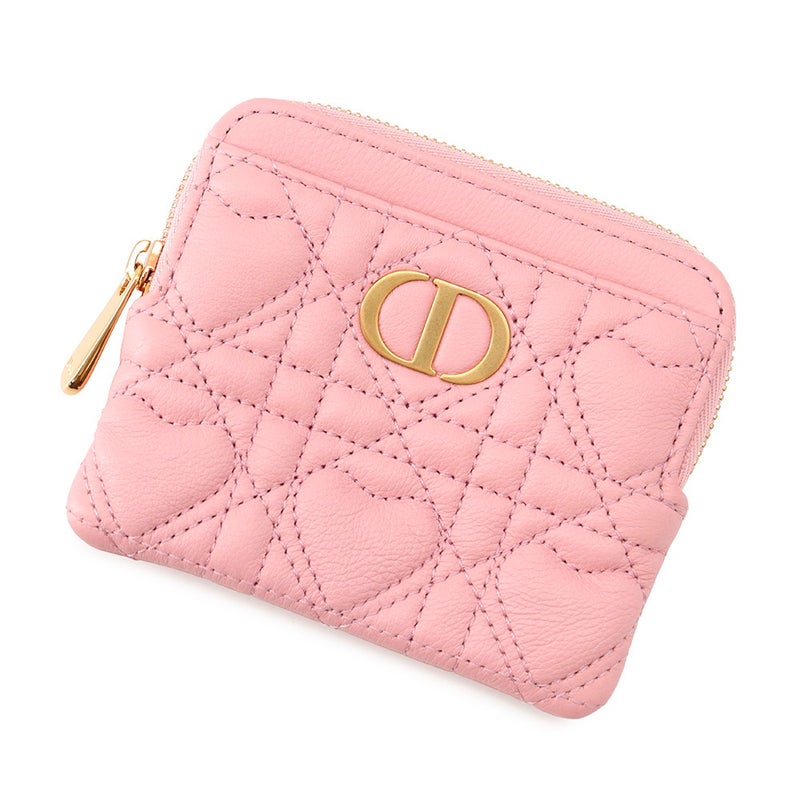 クリスチャン・ディオール コインケース カロ ラベンダー ラムスキン Christian Dior カードケース