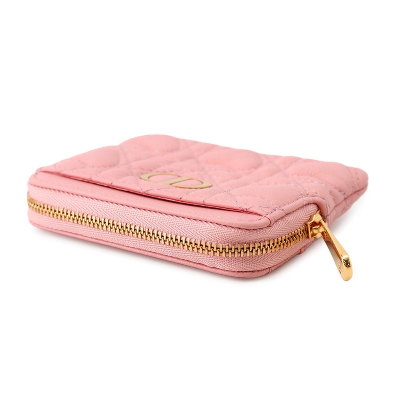 クリスチャン・ディオール コインケース カロ ラベンダー ラムスキン Christian Dior カードケース