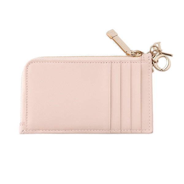 クリスチャン・ディオール カードケース Lady Dior Cosmos ジップ カードホルダー カナージュ ラムスキン S0965ONMJ