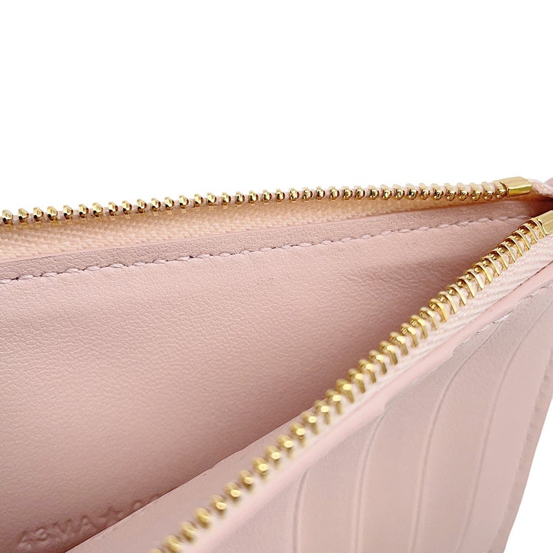 クリスチャン・ディオール カードケース Lady Dior Cosmos ジップ カードホルダー カナージュ ラムスキン S0965ONMJ
