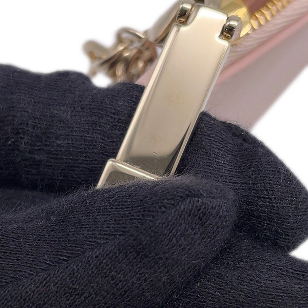 クリスチャン・ディオール カードケース Lady Dior Cosmos ジップ カードホルダー カナージュ ラムスキン S0965ONMJ