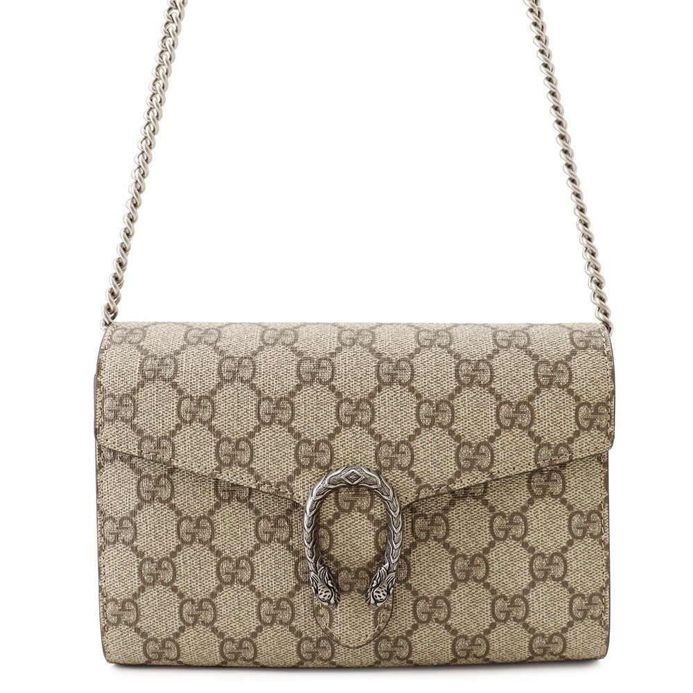 グッチ チェーンウォレット ディオニュソス GGスプリーム 401231 GUCCI