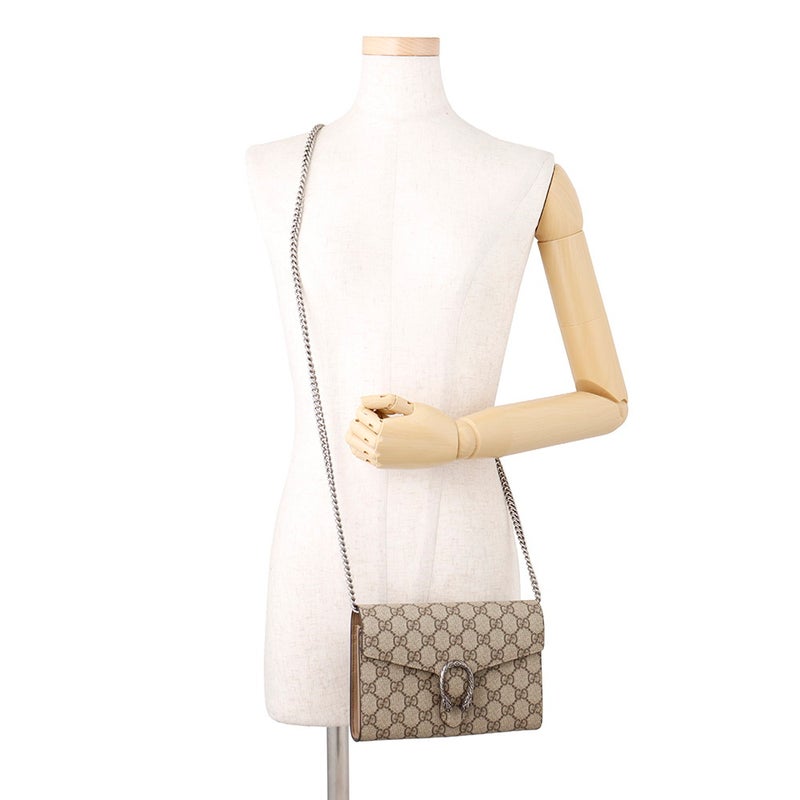 グッチ チェーンウォレット ディオニュソス GGスプリーム 401231 GUCCI 財布 バッグ ショルダーバッグ