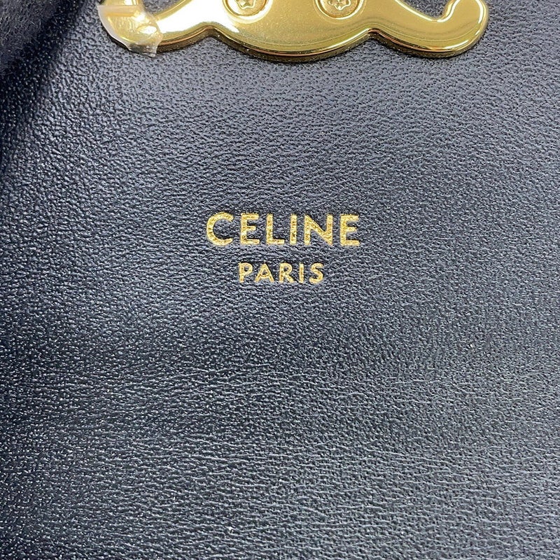 セリーヌ 三つ折り財布 トリオンフ スモール フラップウォレット パイソン 10D784GV9.19IK CELINE