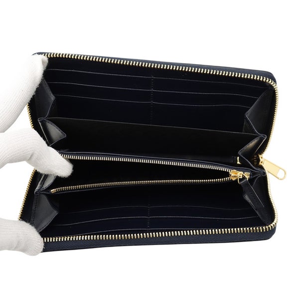 グッチ 長財布 ホースビット 1955 ジップアラウンドウォレット キャンバス レザー 621889 GUCCI 日本限定 黒