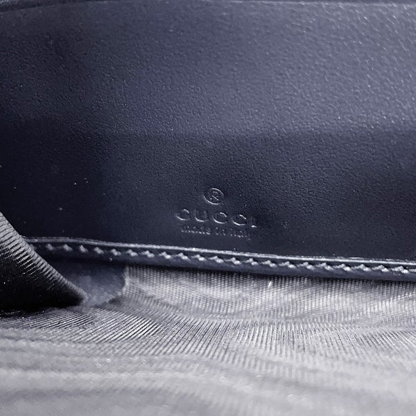 グッチ 長財布 ホースビット 1955 ジップアラウンドウォレット キャンバス レザー 621889 GUCCI 日本限定 黒