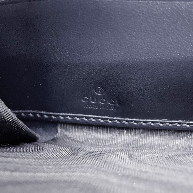 グッチ 長財布 ホースビット 1955 ジップアラウンドウォレット キャンバス レザー 621889 GUCCI 日本限定 黒