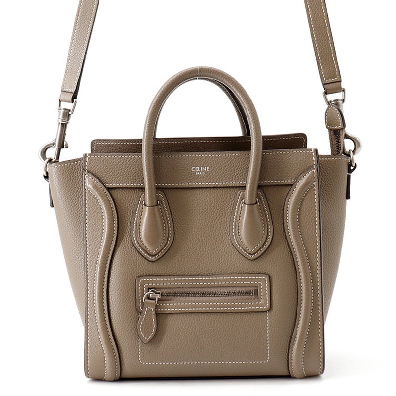 セリーヌ ハンドバッグ ラゲージ ナノショッパー 189243 CELINE バッグ 2wayショルダーバッグ