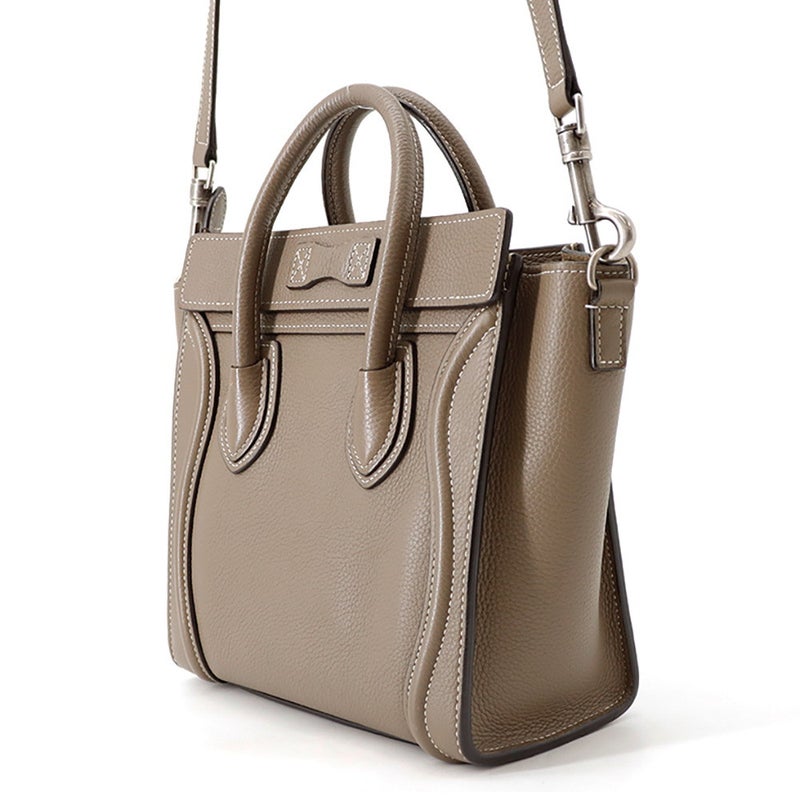 セリーヌ ハンドバッグ ラゲージ ナノショッパー 189243 CELINE バッグ 2wayショルダーバッグ
