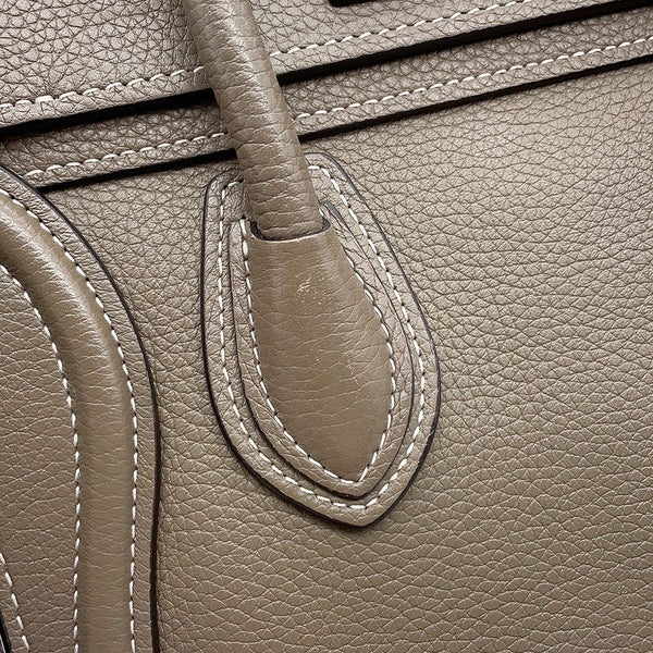 セリーヌ ハンドバッグ ラゲージ ナノショッパー 189243 CELINE バッグ 2wayショルダーバッグ