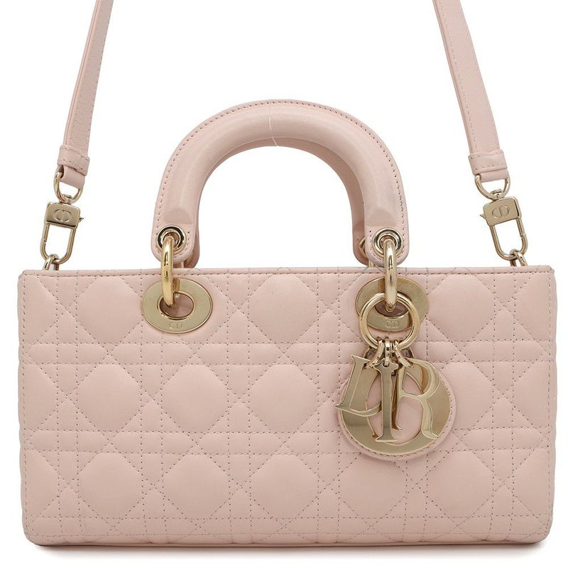 クリスチャン・ディオール ハンドバッグ カナージュ Lady D-Joy ミディアム Christian Dior 3wayショルダーバッグ