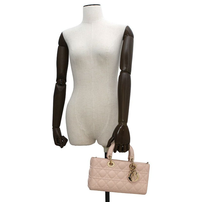 クリスチャン・ディオール ハンドバッグ カナージュ Lady D-Joy ミディアム Christian Dior 3wayショルダーバッグ