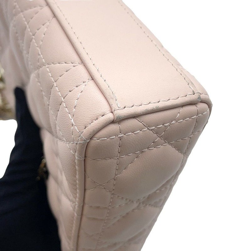 クリスチャン・ディオール ハンドバッグ カナージュ Lady D-Joy ミディアム Christian Dior 3wayショルダーバッグ