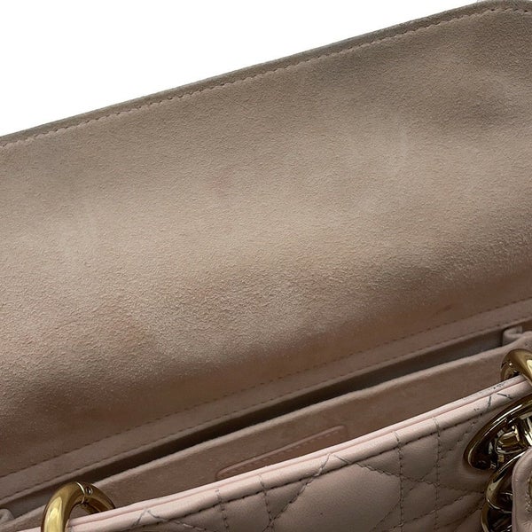 クリスチャン・ディオール ハンドバッグ カナージュ Lady D-Joy ミディアム Christian Dior 3wayショルダーバッグ