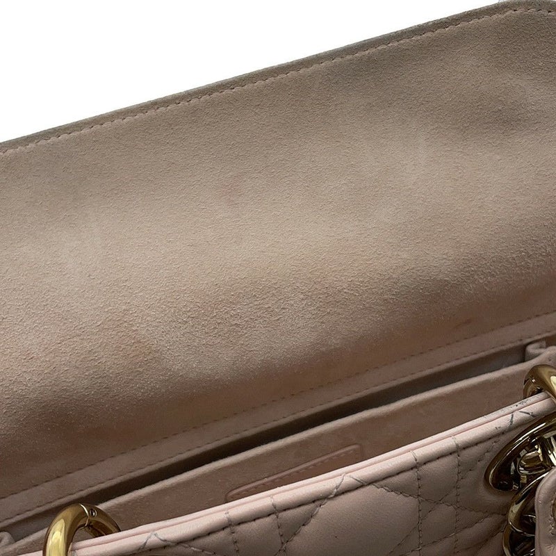 クリスチャン・ディオール ハンドバッグ カナージュ Lady D-Joy ミディアム Christian Dior 3wayショルダーバッグ