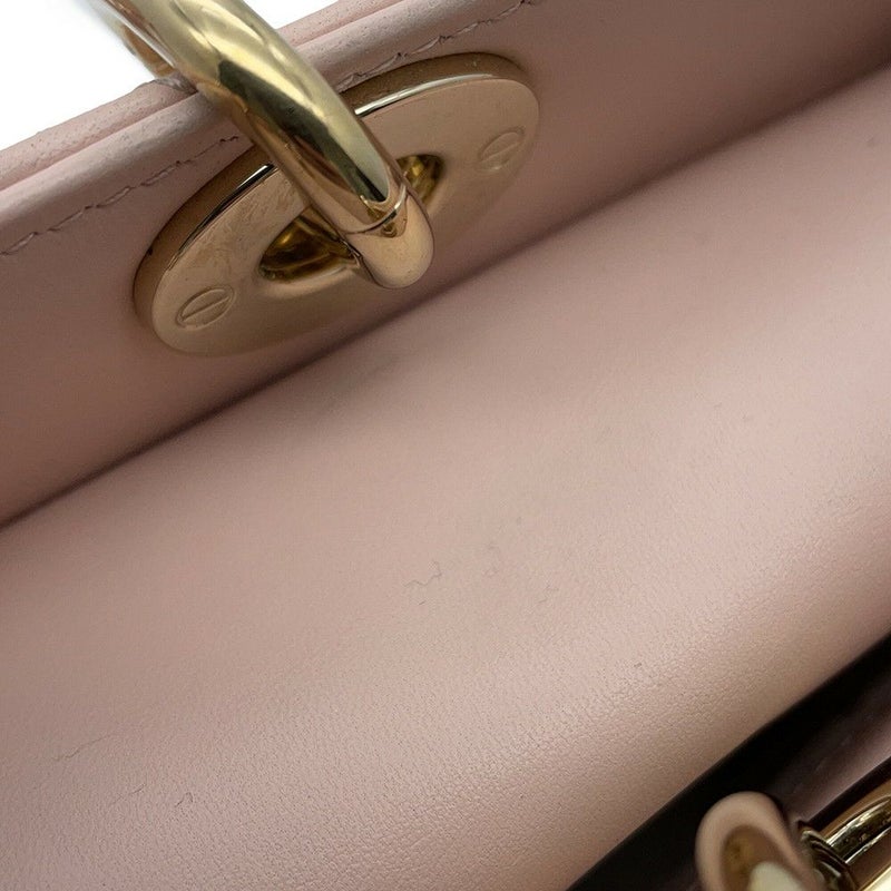 クリスチャン・ディオール ハンドバッグ カナージュ Lady D-Joy ミディアム Christian Dior 3wayショルダーバッグ