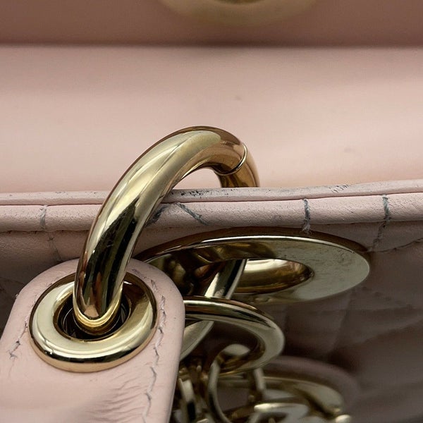 クリスチャン・ディオール ハンドバッグ カナージュ Lady D-Joy ミディアム Christian Dior 3wayショルダーバッグ