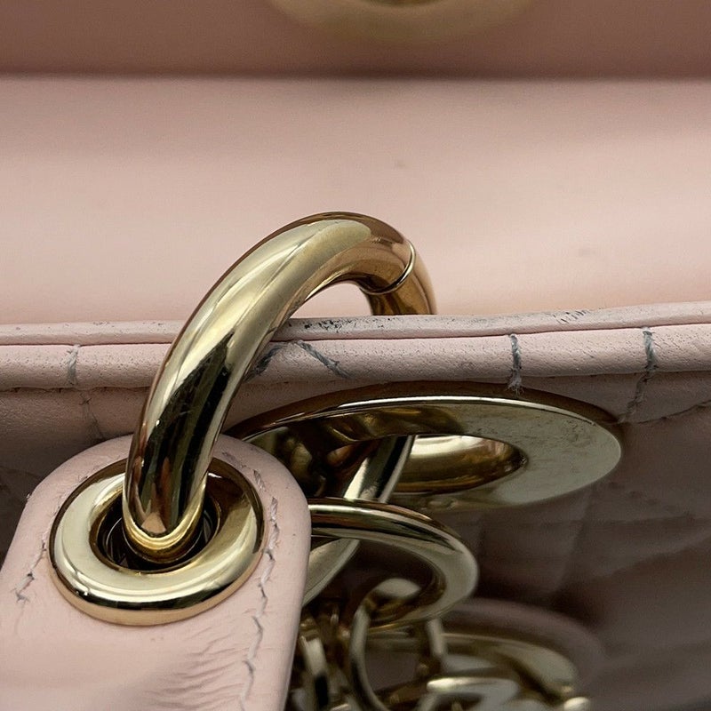 クリスチャン・ディオール ハンドバッグ カナージュ Lady D-Joy ミディアム Christian Dior 3wayショルダーバッグ