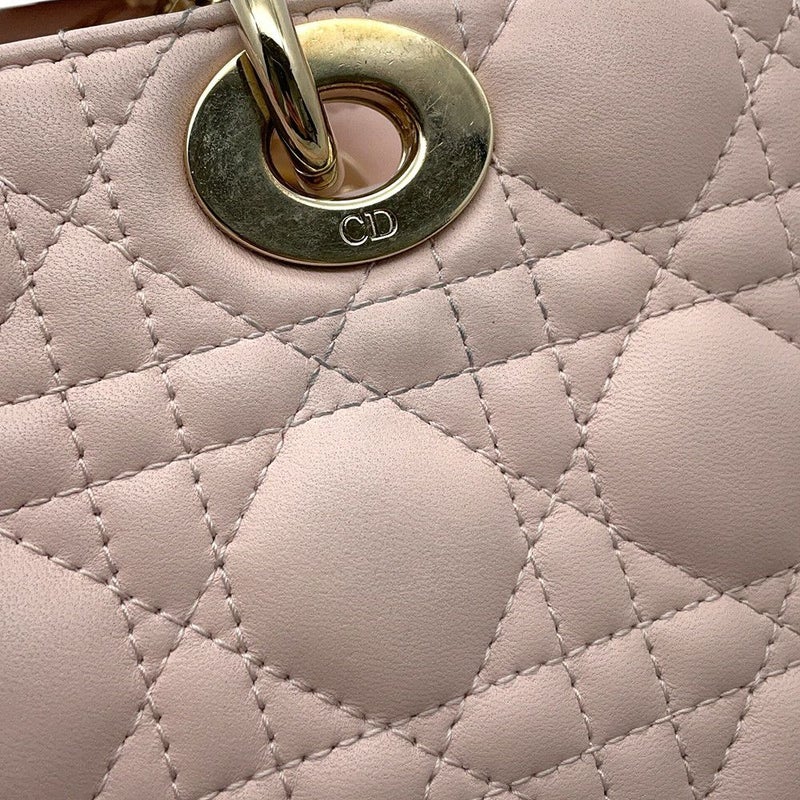 クリスチャン・ディオール ハンドバッグ カナージュ Lady D-Joy ミディアム Christian Dior 3wayショルダーバッグ