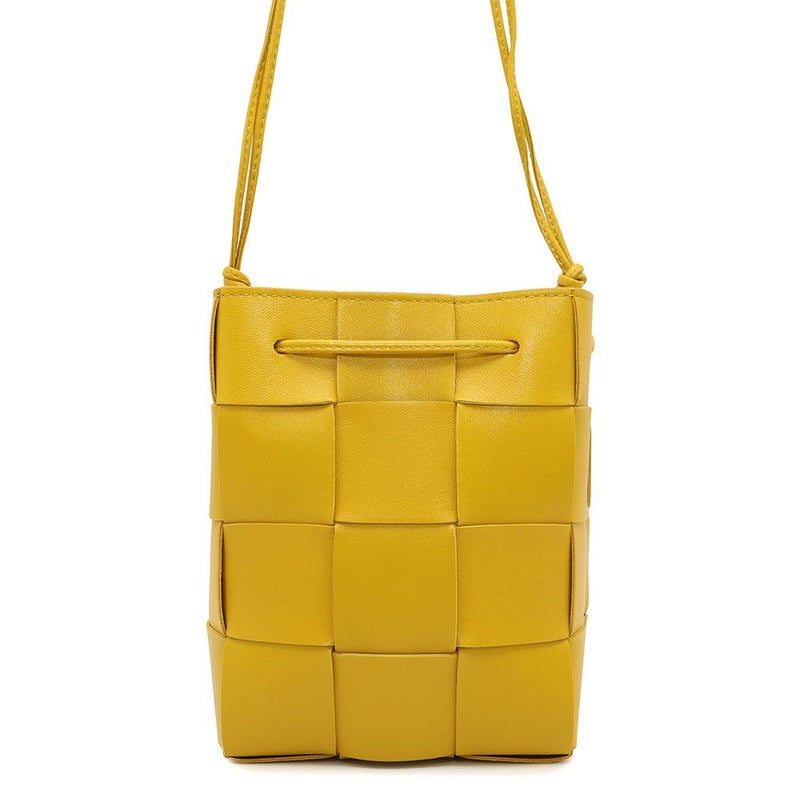 ボッテガヴェネタ ショルダーバッグ マキシイントレチャート スモール カセット クロスボディ レザー 680218