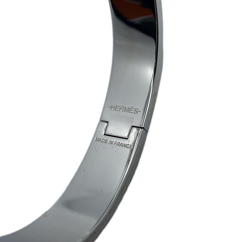 エルメス ブレスレット クリック H クリッククラックPM ブラック/シルバー金具 HERMES 黒