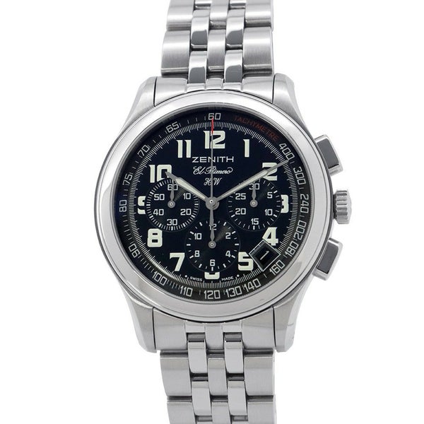 ゼニス クラス エル・プリメロ 02.0500.420/24 ZENITH 腕時計 ウォッチ 黒文字盤