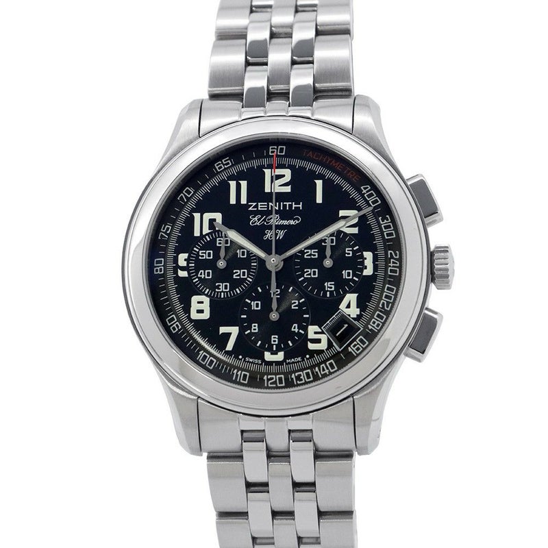 ゼニス クラス エル・プリメロ 02.0500.420/24 ZENITH 腕時計 ウォッチ 黒文字盤