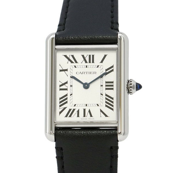 カルティエ タンク マスト LM WSTA0059 Cartier 腕時計 シルバー文字盤 ソーラービート