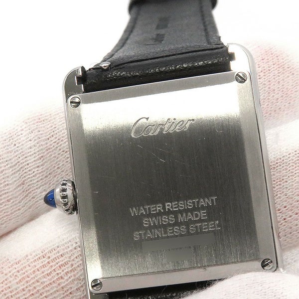 カルティエ タンク マスト LM WSTA0059 Cartier 腕時計 シルバー文字盤 ソーラービート